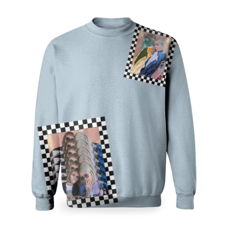 Print All Over Me, PAOM.COM, CUSTOM CLOTHING, Basic Sweatshirt, Basic Sweatshirt